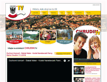 Tablet Screenshot of chrudim.tv