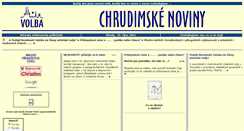 Desktop Screenshot of noviny.chrudim.cz