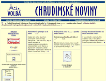 Tablet Screenshot of noviny.chrudim.cz