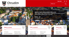 Desktop Screenshot of chrudim.eu