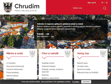 Tablet Screenshot of chrudim.eu