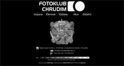 Desktop Screenshot of fotoklub.chrudim.cz