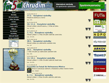 Tablet Screenshot of futsal.chrudim.cz